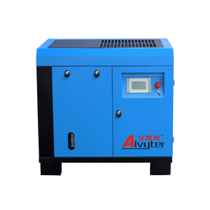 ضاغط هواء حلزوني بتحويل تردد المغناطيس الدائم 11kW 15Hp