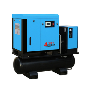ضاغط هواء حلزوني مشترك 22kW 30Hp 15Bar مع خزان ومجفف لقطع الليزر